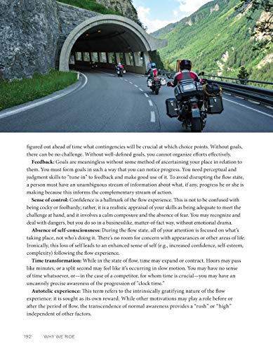 Fox Chapel Publishing FULL-COLOR PHOTOGRAPHS; 100 ILLUSTRATION Why We Ride: A Psychologist Explains The Motorcyclist'S Mind And The Love Affair Between Rider, Bike, And Road (Companionhouse Books) In-Depth Explanation thumb #7