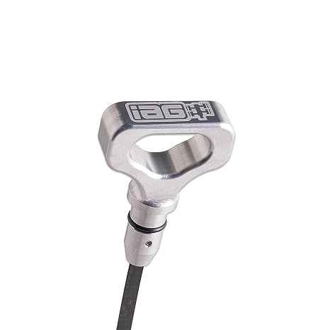 IAG Anodized Oil Dipstick for Subaru WRX 2015-21, Forester 14-18, Silver