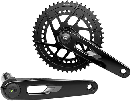 SRAM Rival 2X Powermeter E1 Power Meter Crankset, Speed: 12, Spindle: