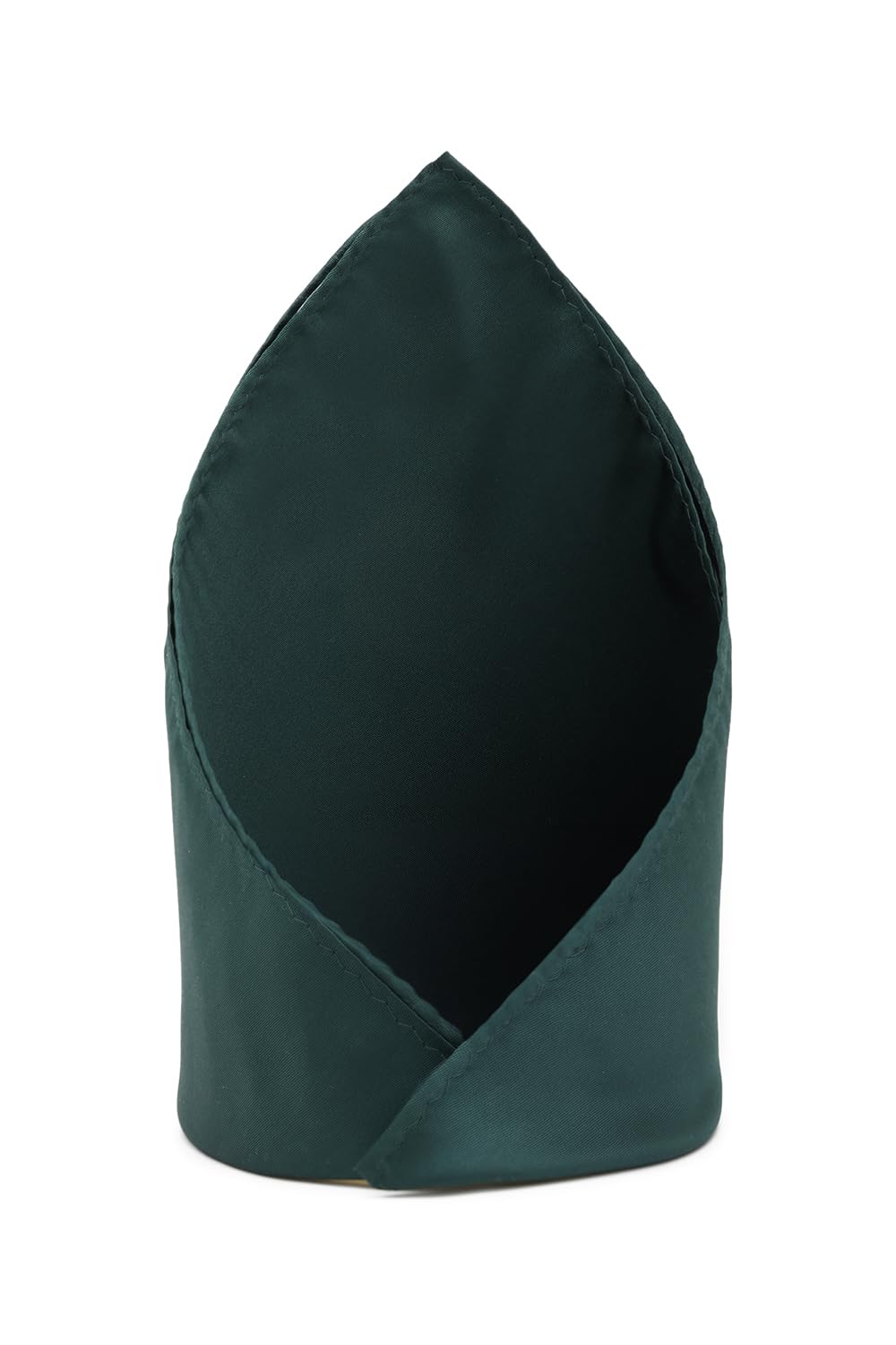 Men Green Solid Party Pocket Square