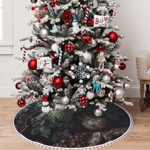 Jupe de sapin de Noël imperméable protégeant vos sols des taches - 8