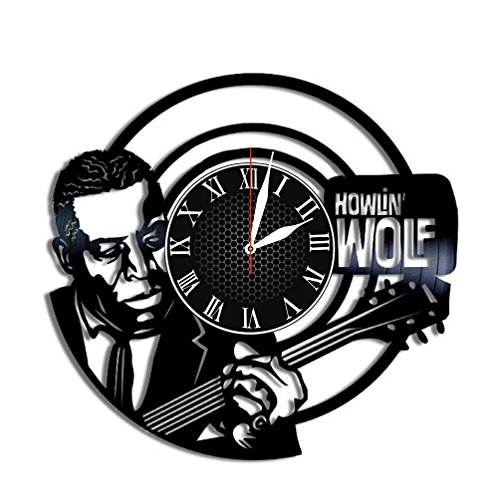 Howlin Wolf Vinyl Clock Howlin Wolf Wall Poster Howlin Wolf Songs Howlin Wolf Wall Art Howlin Wolf Music Howlin Wolf Best Fan Gift idea
