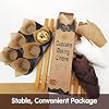 Bake Choice 200pcs Natural Tulip Cupcake Liners for Baking Cups Unbleached European Parchment paper Tulip Muffin Liners, Cupcake Wrapper for Party, Christmas #4
