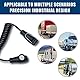 CCLIFE 3.0m 13-polig auf 13 Polig Adapter Stecker Verbindung Verlängerungskabel Spiralkabel Anhängerkabel Adapter für Anhänger Bootstrailer PKW TreckerPKW-Anhänger Caravan Wohnwagen