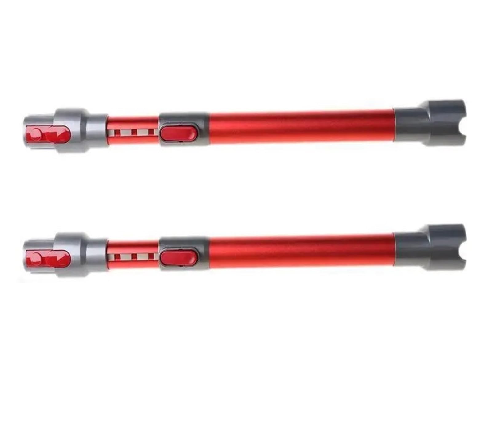 Tubo prolunga telescopico per V7 V10, acciaio inox, rosso