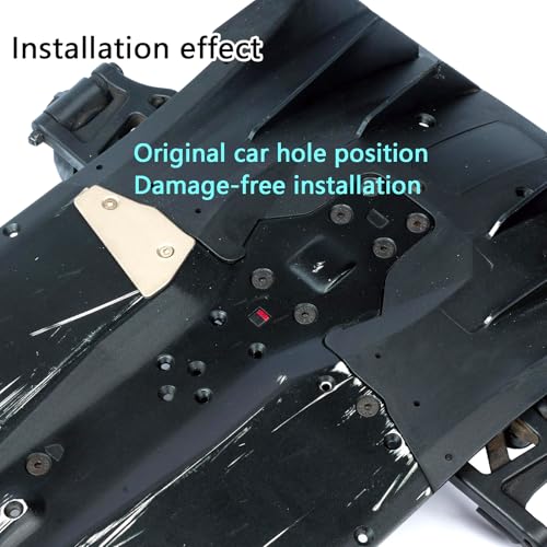 Image of Titanium Sparking Skid Plate Guard for Arrma 6S 1 /7 Infraction /Limitless /Felony | 2mm Thick Chassis Armor Undershield Protector,Skid Plate Protect Chassis Upgrade Part Bottom Cover-Titanium A
