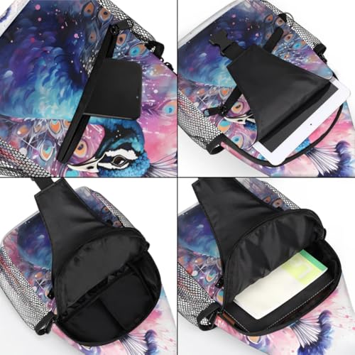 Sling Bag para Mujeres y Hombres Crossbody Unisex miniatura 5