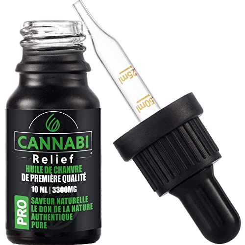 Huile véritable de chanvre Cannabi Relief | Légendaire et authentique | Fabriqué aux Pays-Bas - 10 ml