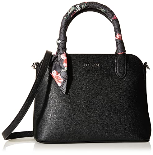 Nine West Merrylou Dome Satchel Black One Size