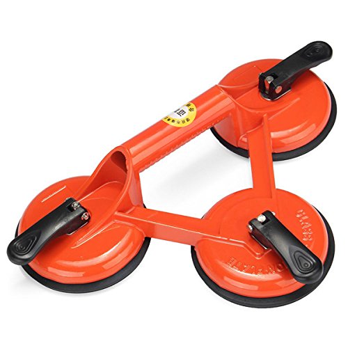 145Kg Heavy Duty 3 Ventosa Triple Pad Sucker Plate Glass Lifter Carrier Tool