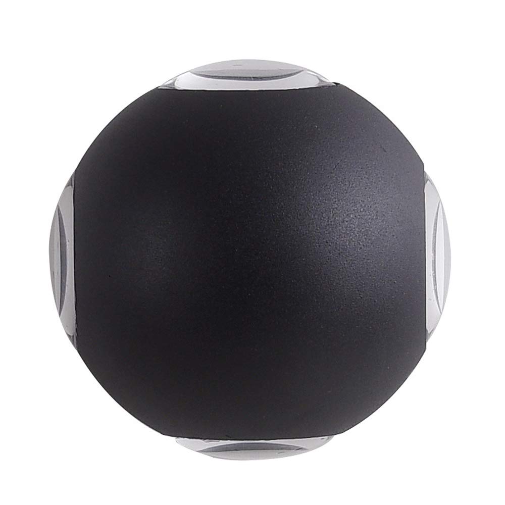 Nowoczesna Ścienna Led 12 W, Wodoodporna, Ip65, Zewnętrzna Ścienna Świecąca W Górę I W Dół Do Korytarza, Klatki Schodowej, Balkonu, Ogrodu, Dziedzińca, Ciepła Biel
