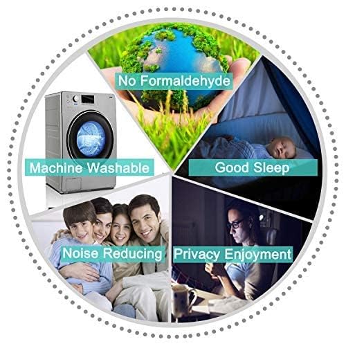 Yakamok Wide Thermal Blackout Patio Door Curtain Panel, Dark Green Grommet Sliding Door Insulated Curtains, Extra Wide Curtains for Sliding Glass Door, Emerald Green, W52 x L84, 1 Panel