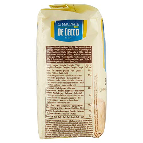 De Cecco Semola di grano duro rimacinata