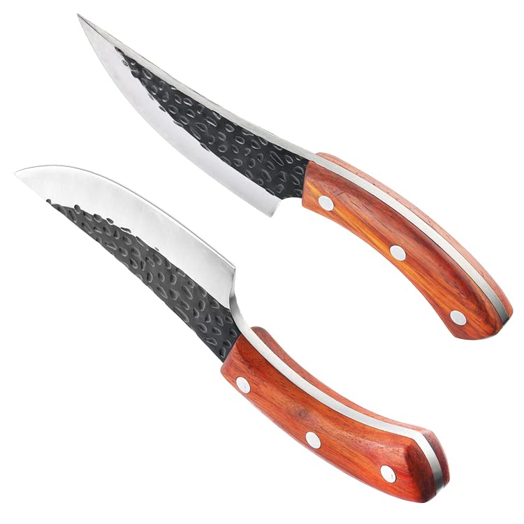 Cuchillos de trabajo hecho a mano, cuchillos de carnicero, cuchillo de chef de cáscara, filete de pesca hecho a mano y cuchillo de cebo, cuchillo de deshuesar forjado, cuchillos japoneses, cuchillo de