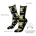 Rqzwdq Childhood Cancer Awareness Socks Winter Sock Unisex Sports Socks Casual Dress Fashion Socks For Women Men Travel Parade