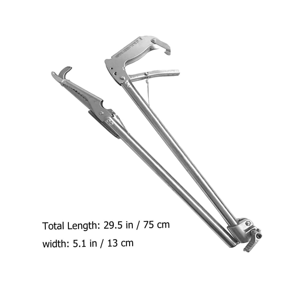 BESPORTBLE Pinza per Granchio e Serpente di Mare in Acciaio Inossidabile Antiscivolo Design Ampio Multiuso per Bbq e Picnic Resistente e Facile da Usare
