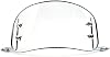 Motorcycle Windshield Motorcycle Windshield Bike Deflector Fits Most Motorcycles Clear/Black