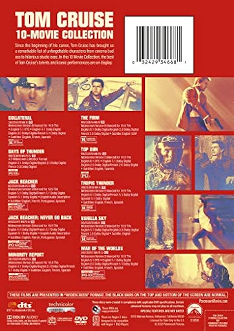 Tom Cruise 10-Movie Collection