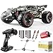 DEERC 209E 1:10 Fast Brushless RC Car for Adults & Boys, 60+ KMH High Speed 4WD Off-Road Remote Control Truck with 2 x 3S Batteries & Extra Swing Arms, Hobby Grade Racing Car, RC Crawler Gift