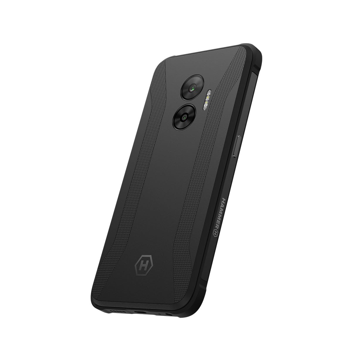 HAMMER FORCE 5G smartphone mega robusto, senza contratto, 5000mAh, doppia fotocamera da 50mpx, NFC, impermeabile, ottime riprese notturne e subacquee, test di caduta IP69 da 1,5m, schermo HD+ da 6,59