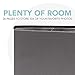 pbf Photo Booth Album | 2x6 Strips Memory Book | 26 Pages, Holds 104 Photos (Black, Wedding, 1-Pack)