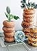 CY craft Acrylic Donut Stand 6 Pieces,Removable Clear Donuts Display Stand Bagels Holder for Party Wedding Birthday Treat Display Corner Decor,Non-slip Doughnut Bar 16 inch and 10 inch