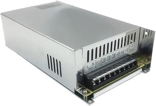 Single Output 1000W Universal Regulated DC Switching Power Supply 12V 15V 24V 36V 48V 50V 60V 72V 80V 90V AC TO DC for Computer Lab, LED Strip Light and So on(80V 12.5A)
