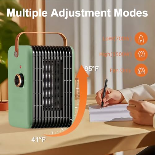 Portable 1500W Space Heater for Indoor Use