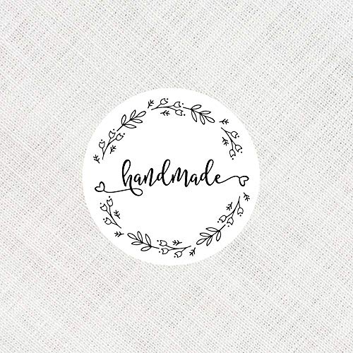 120 x Handmade Stickers, Business Stickers, Seller Stickers