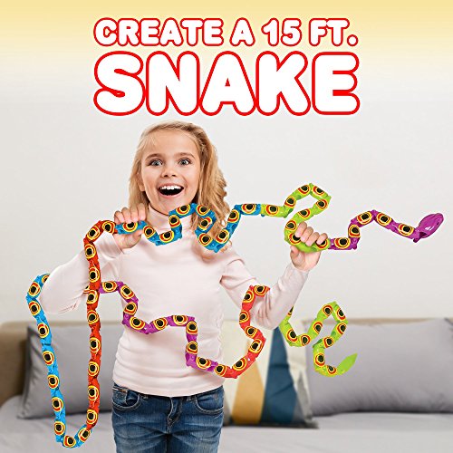plastic segmented snake toy