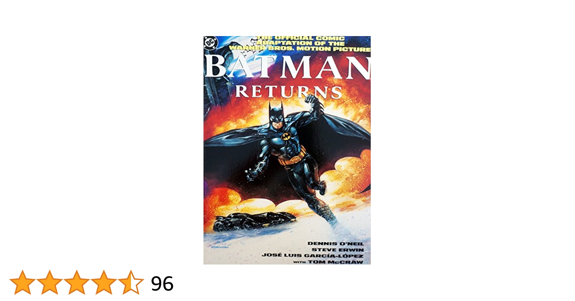 Batman Returns コミック 洋書 英語 Batman Returns by Dennis O'Neil (1992-08-02): Dennis O'Neil