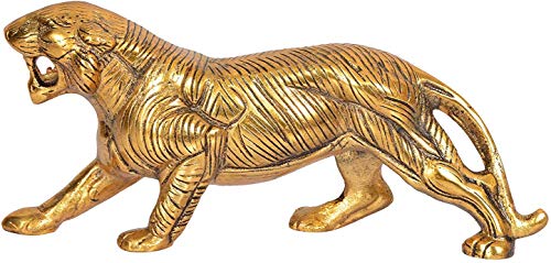 PARIJAT HANDICRAFT Tiger Statue, Showpiece Decorative...