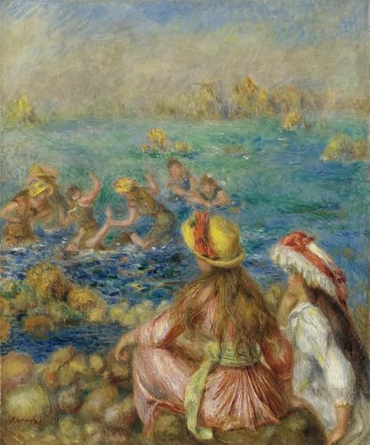 Affiche Renoir Baigneuse grand format décoration murale bureau
