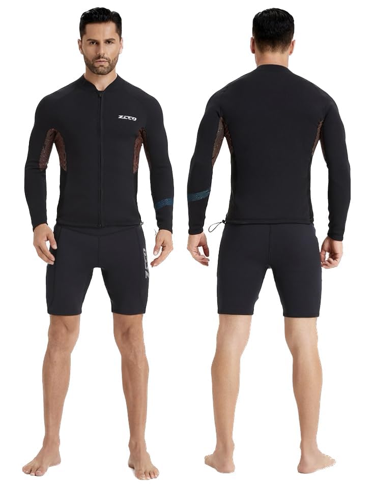 ZCCO Wetsuits Top Jacket 1.5mm Neoprene Suits Women Men Wetsuit