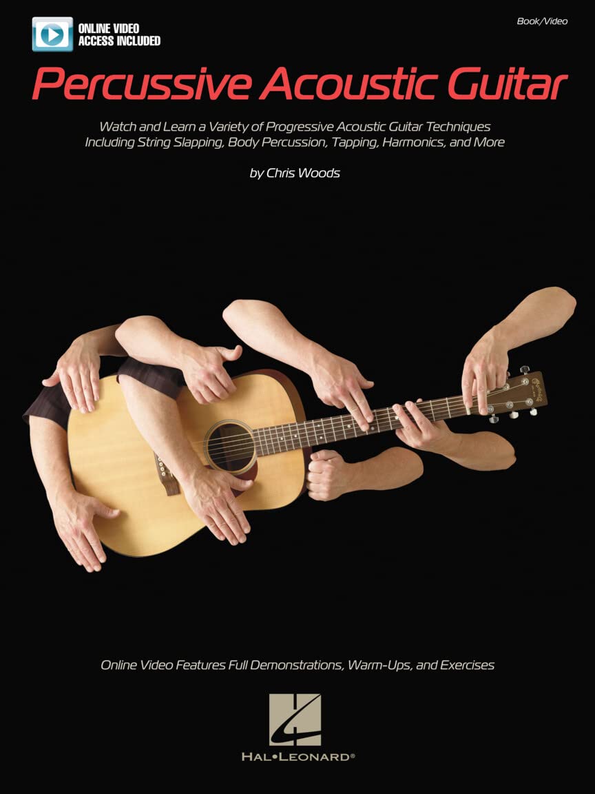Percussive Acoustic Guitar. Guitar Solo. Includes Media Online