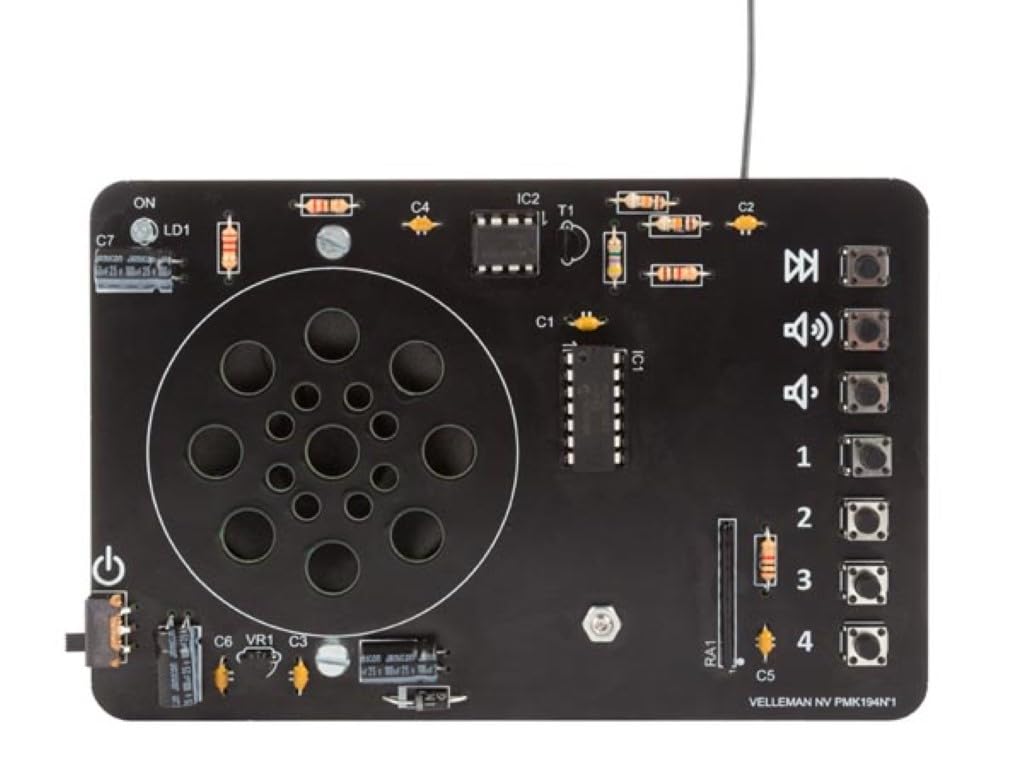 Whadda Kit di saldatura, radio FM controllata digitalmente