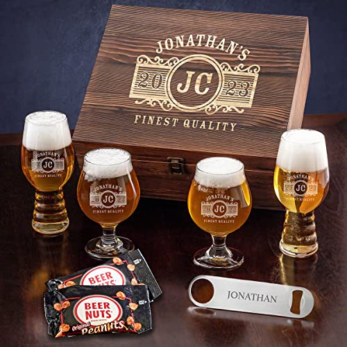 Marquee Ultimate Custom Craft Beer Gift Basket - 8pc