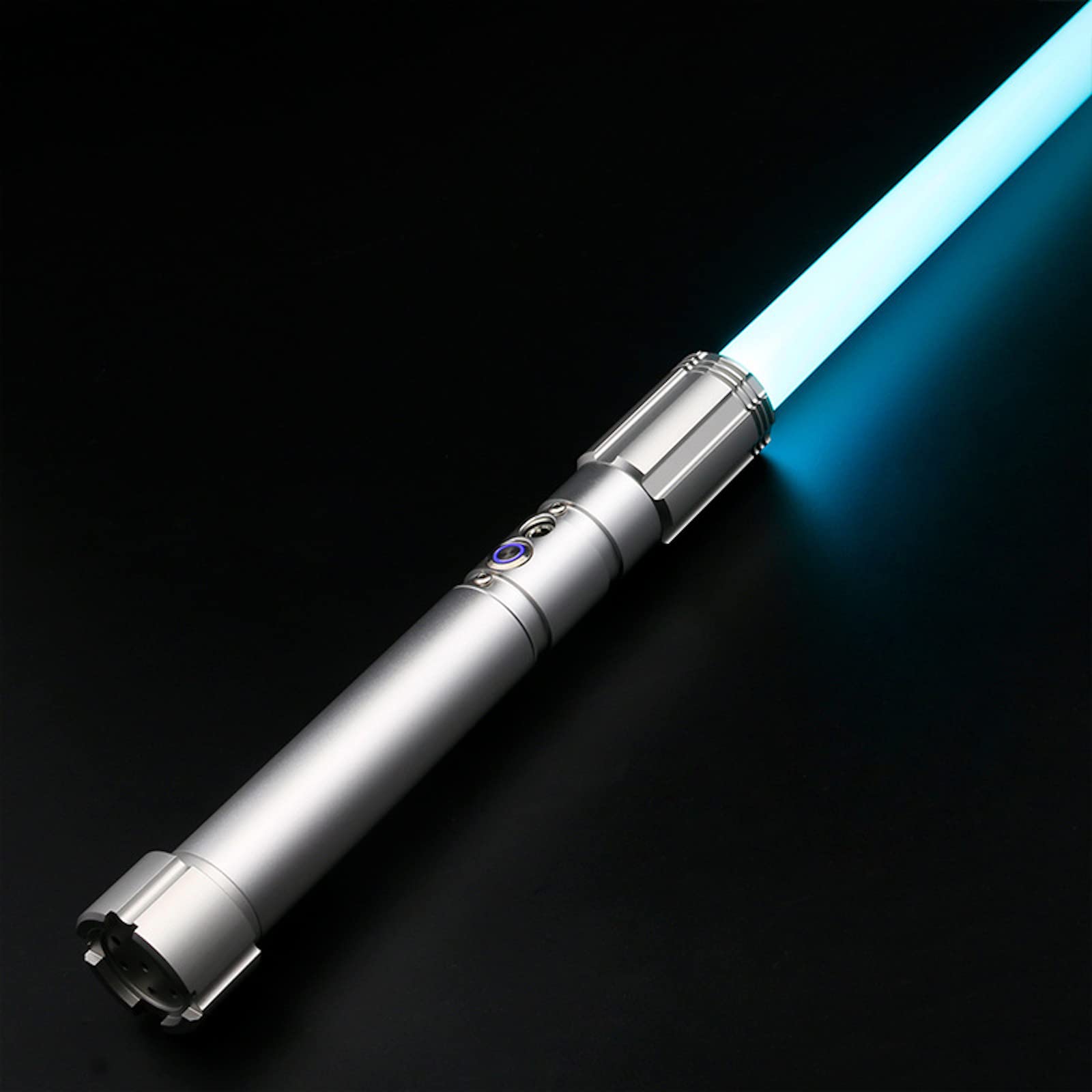 Light Saber RGB Light Saber,Support Real FX Heavy Dueling,12 Colors Changing,10 Sound Fonts,Metal Hilt LED Light Sword Adults Toy,Light Saber Easter Gift