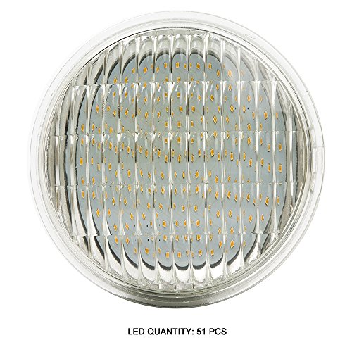 Haian Par36 Led Landscape Bulb, 6W(50W Halogen Equivalent) , 12V Low Voltage Tractor Light, 4Pack #TOP3