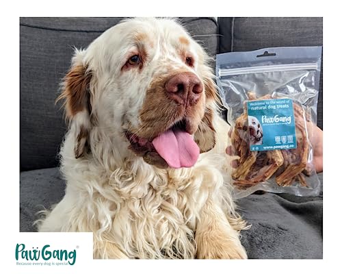 PawGang, Duck Feet 200g, 100% Natural Treats for Dogs Puppies Young Adult Old Small Large, Tasty Air Dried Chews Snacks - Image 3