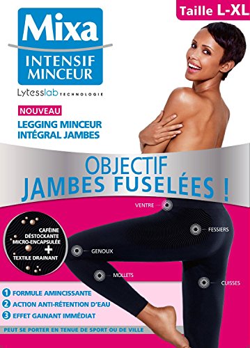 Mixa Intensif Minceur - Legging Minceur Couleur Noir Taille L/XL (42/46)
