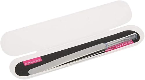 Pinzas de extracción de acné de espinillas, de acero inoxidable, pinzas de gránulos de grasa, extractor de espinillas, herramienta de cuidado