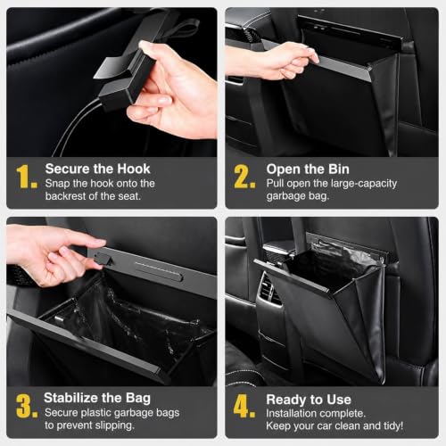Poubelle de voiture pour BMW X2 F39 pour garder un habitacle propre en voyage