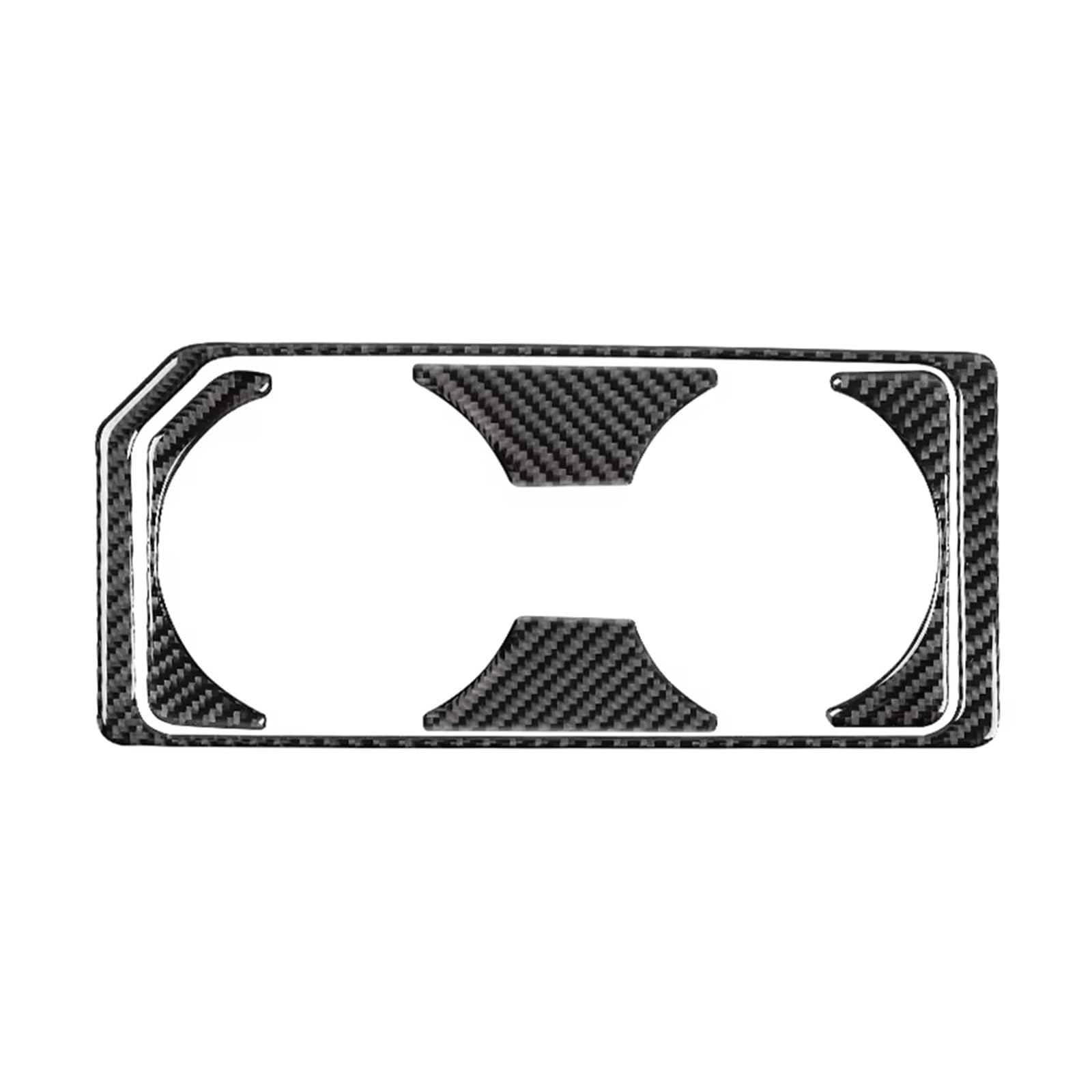 Interior Trim for for F150 for Raptor 2016-2020 Interior Car Central Water Cup Holder Frame Stickers Trim Decor Cover Panel Frame Cover