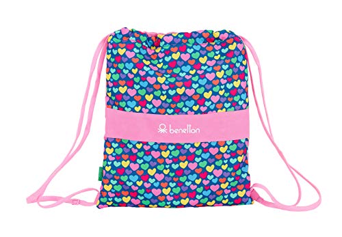 Safta Saco Plano Grande de Benetton Cuori Oficial  350x400mm  611928196