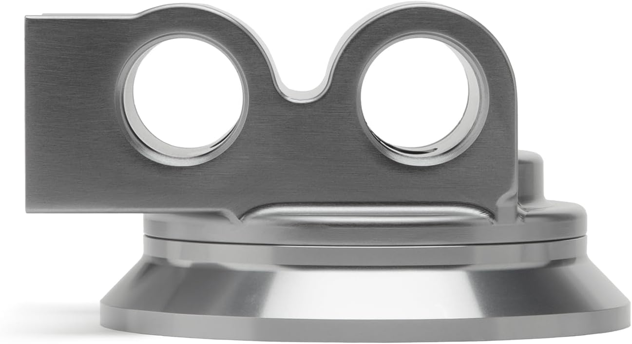 Setrab 18-RFHU92-22-22 SUSA Remote Oil Filter Stand, Billet, M22X1.5 Filter Thread, M22 Ports, Multiple Flow Directions, Od92Mm, For Large Spin-On Oil Filter Cans