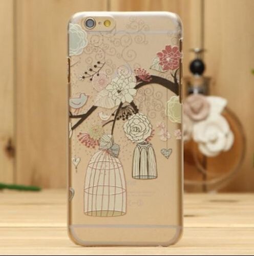 iPhone 6S Case,iPhone 6 Case,FEIKESI iPhone 6/6S Protective Case Soft Flexible TPU Transparent Skin Scratch-Proof Case for iPhone 6/6S (4.7-inch)- Birdcage