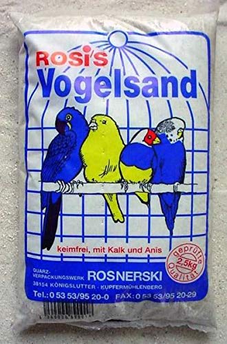 Rosis Vogelsand 2,5kg (Menge: 10 je Bestelleinheit)