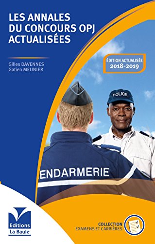 Télécharger Les annales du concours OPJ Gratuit