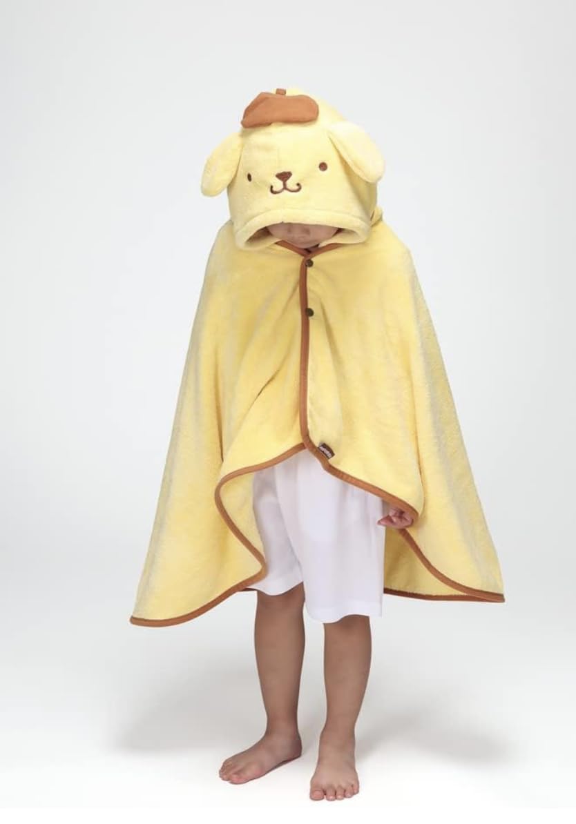 ぽむぽむ★ Amazon｜スケーター(Skater) バスポンチョ フード付き キッズ 吸水速乾